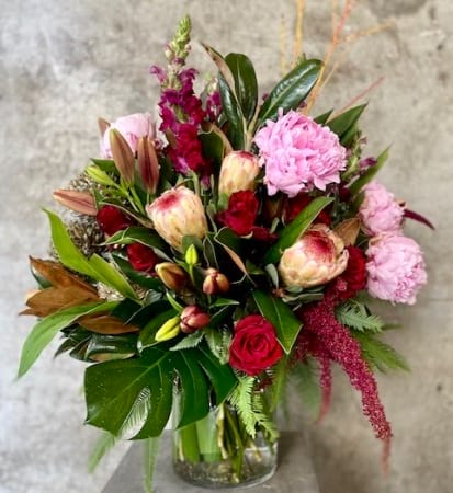 Morocco bouquet detail by James St Florist Brisbane