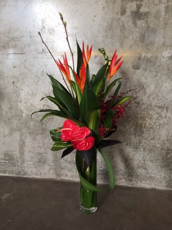 Port Douglas tropical flower arrangement by James St Florist Brisbane